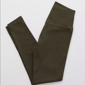 Aerie Green “Real Me” Leggings